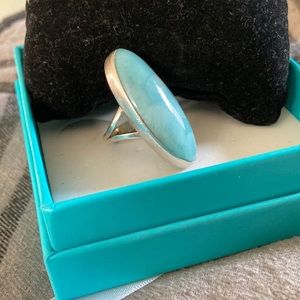 Larimar Ring Size 6